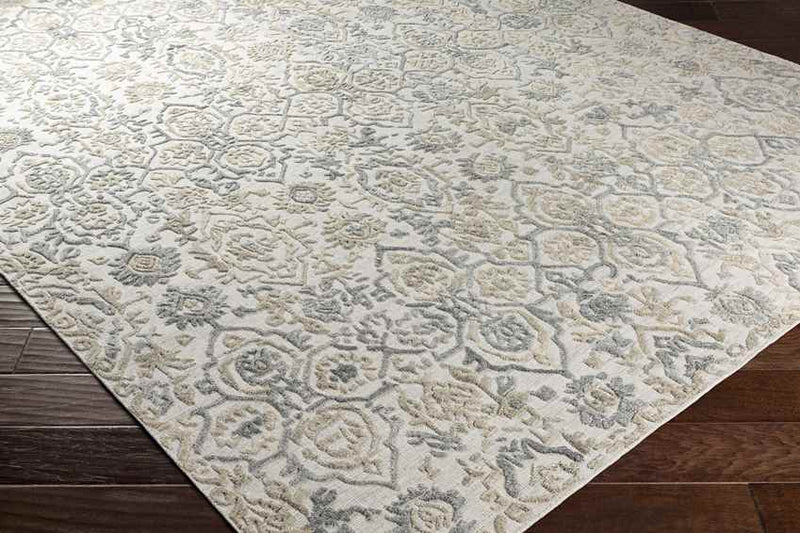 Trent Traditional Beige Area Rug