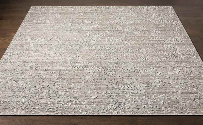 Tuuthees Modern Medium Gray Area Rug