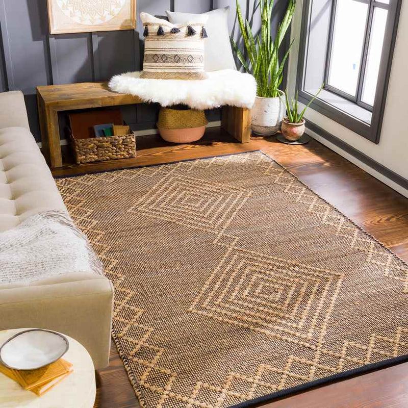 Fehring Global Tan Area Rug