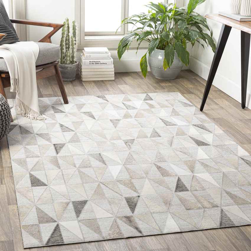 Uden Rustic Medium Gray Area Rug