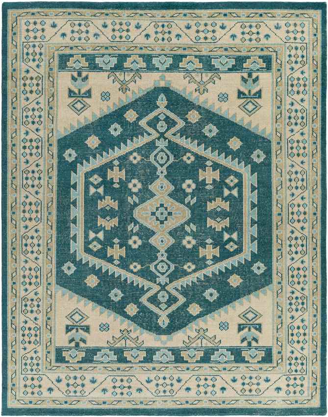 Veen Traditional Emerald Area Rug