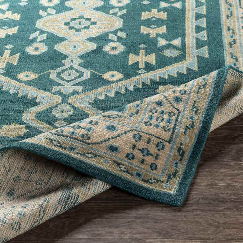 Veen Traditional Emerald Area Rug