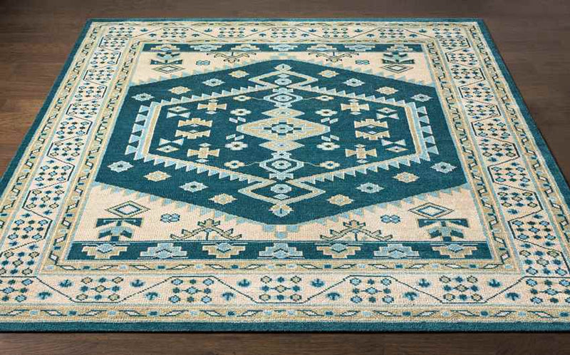 Veen Traditional Emerald Area Rug