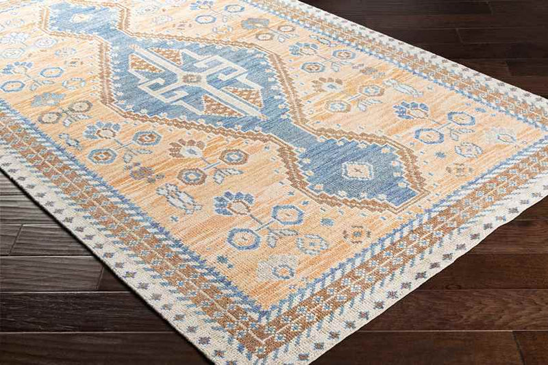 Veghel Traditional Terracotta Area Rug