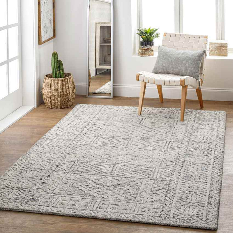 Veldhoven Global Light Gray Area Rug