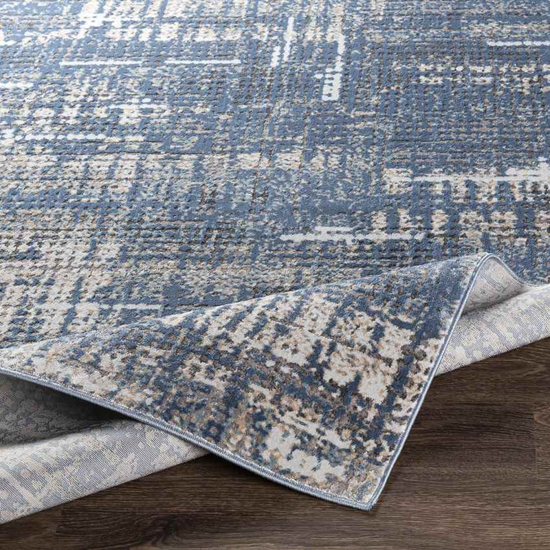 Vlagberg Modern Blue Area Rug