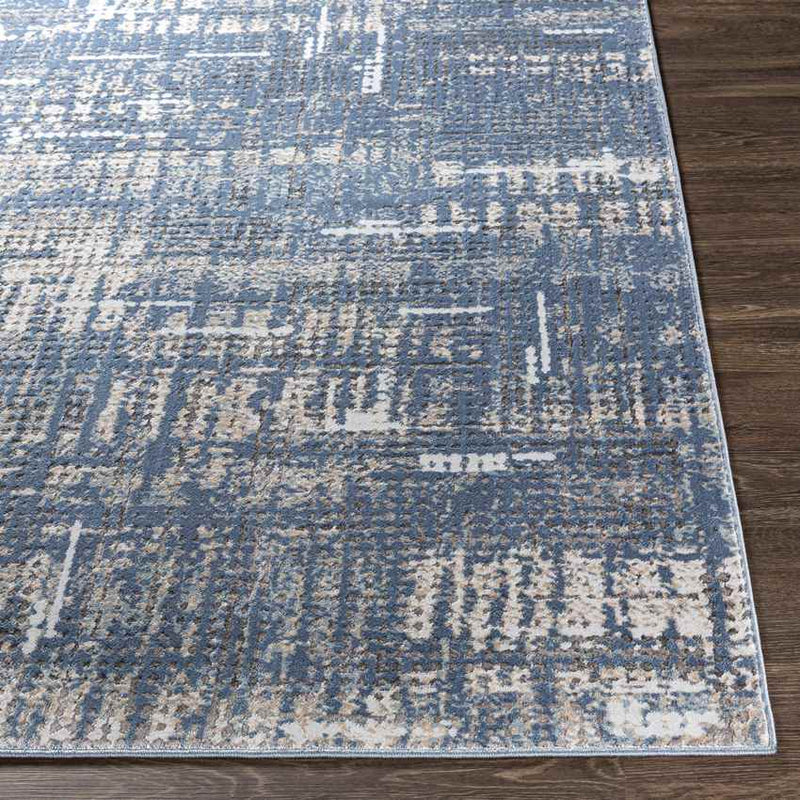 Vlagberg Modern Blue Area Rug