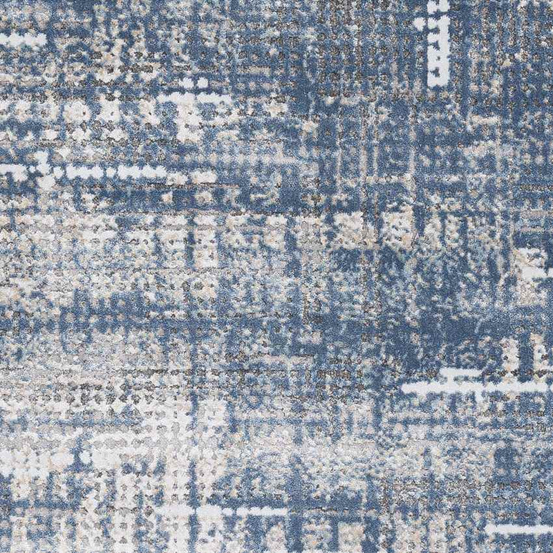 Vlagberg Modern Blue Area Rug