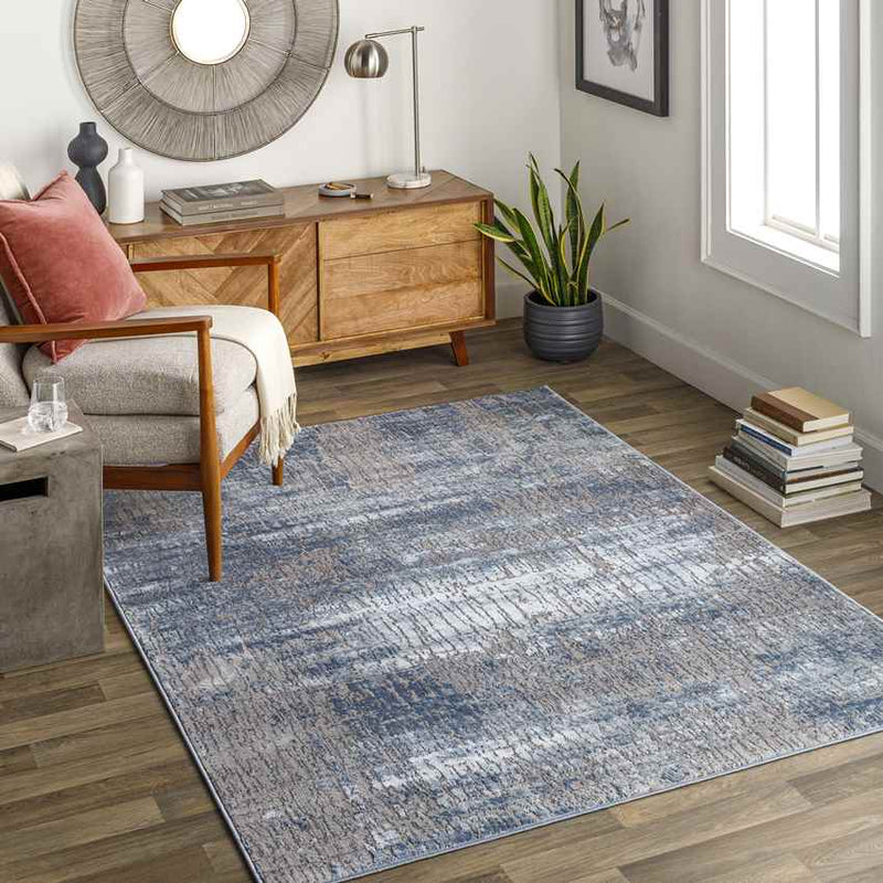 Vlas Modern Blue Area Rug