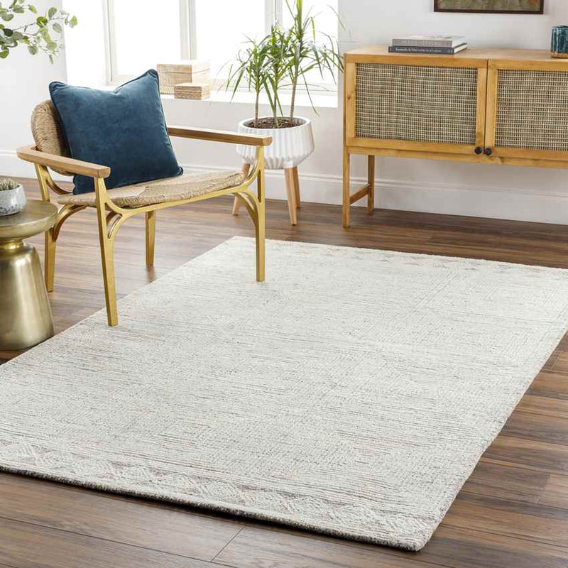 Vlijmen Modern Cream Area Rug