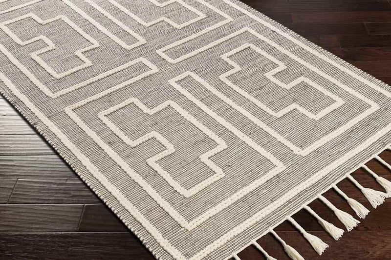 Barrington Hills Global Light Gray Area Rug