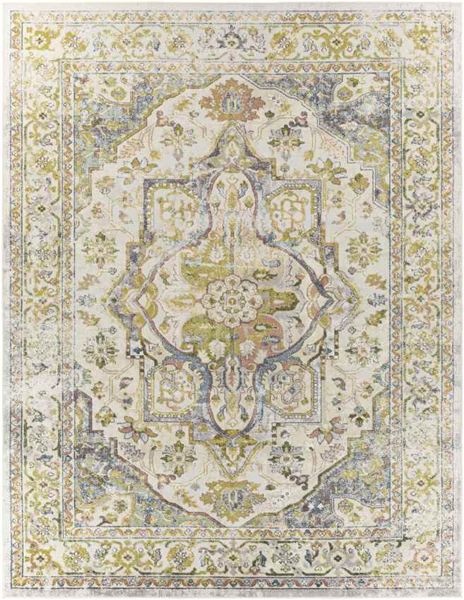 Wintelre Traditional Green Area Rug