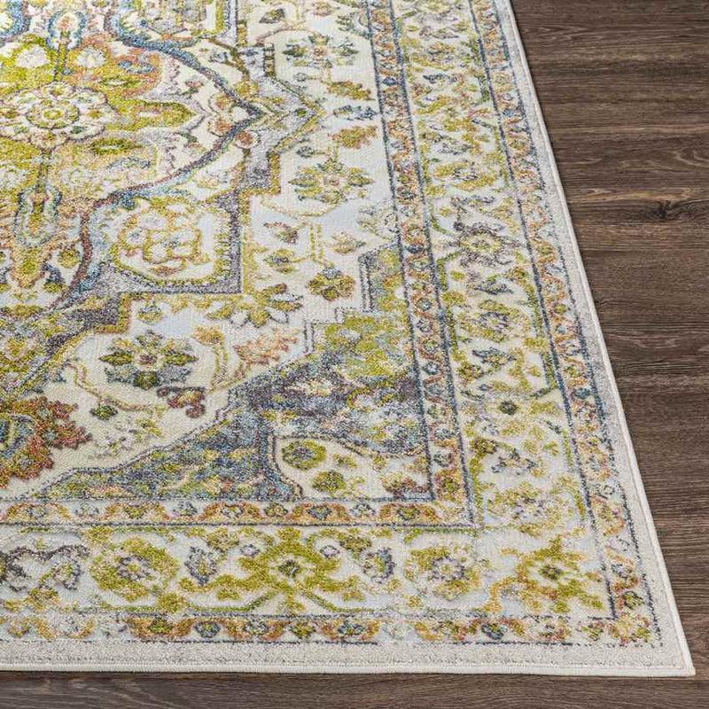 Wintelre Traditional Green Area Rug