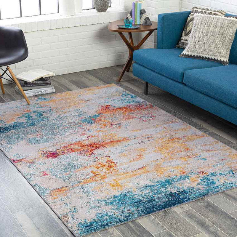 Zijp Modern Orange Area Rug