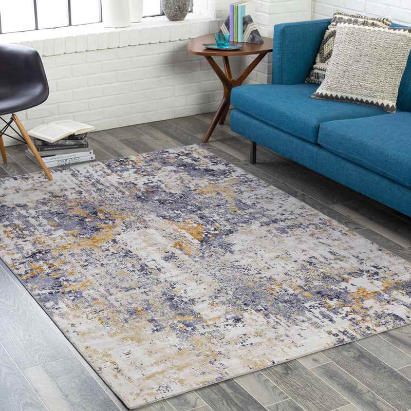 Zittard Modern Cream Area Rug