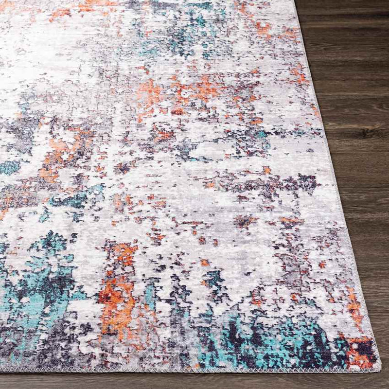 Zondveld Modern Orange Area Rug