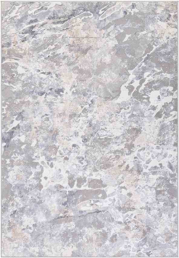 Osen Modern Light Gray Area Rug