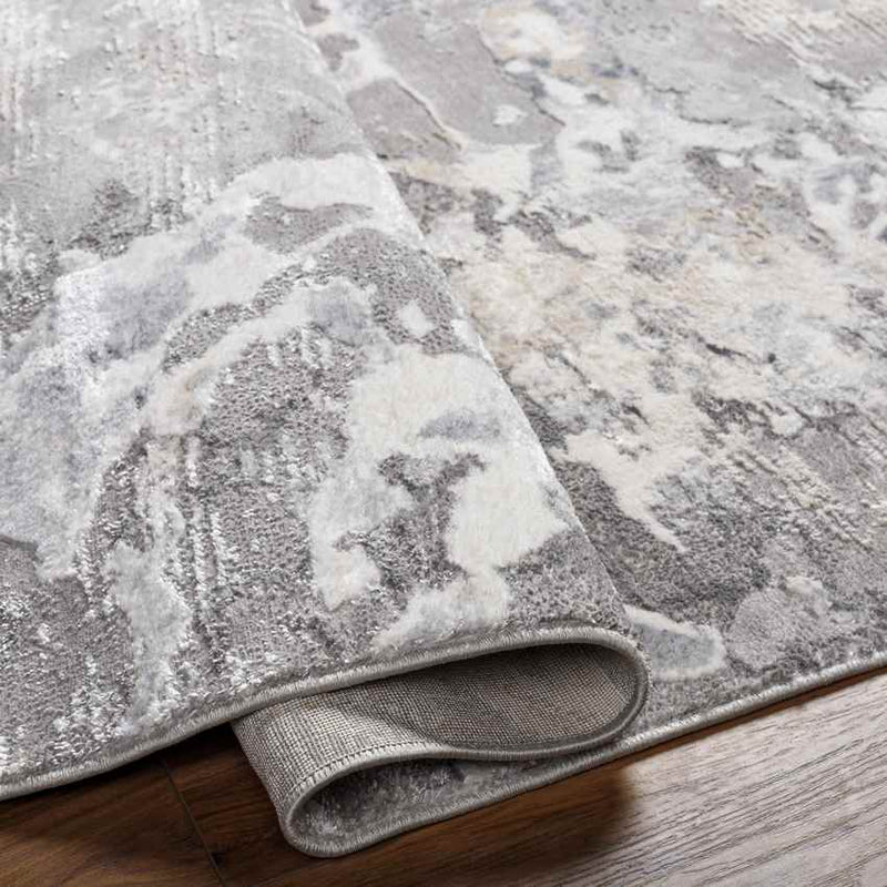 Osen Modern Light Gray Area Rug