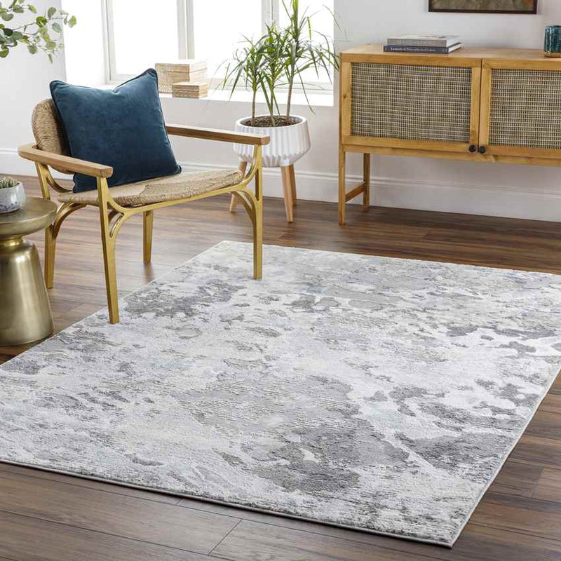 Osen Modern Light Gray Area Rug