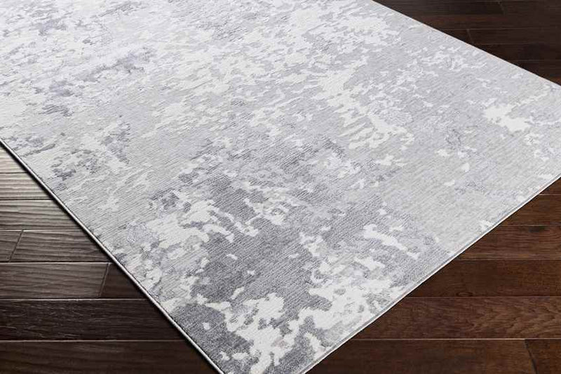 Osterbos Modern Light Gray Area Rug