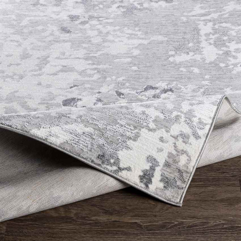 Osterbos Modern Light Gray Area Rug