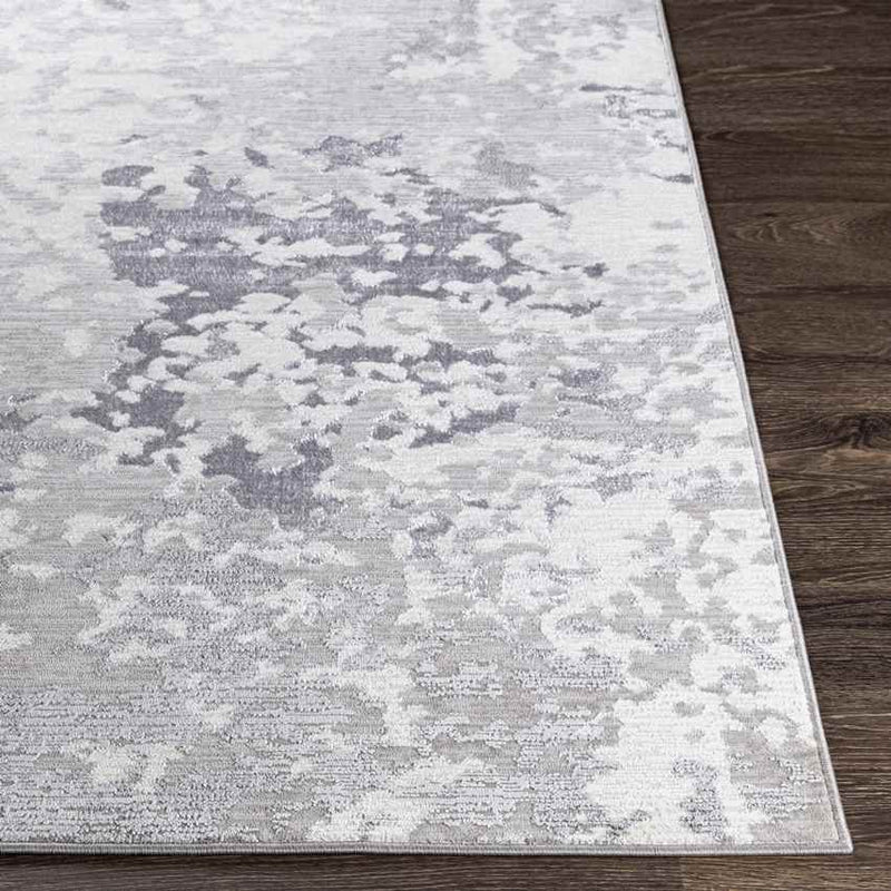 Osterbos Modern Light Gray Area Rug