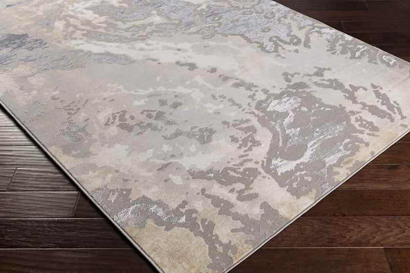 Overbroek Modern Taupe Area Rug