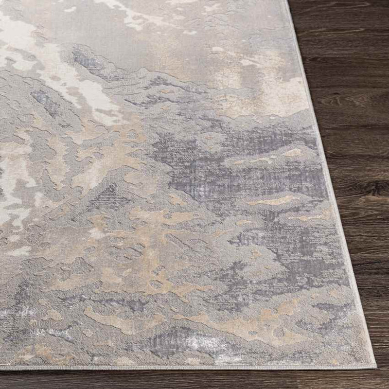 Overbroek Modern Taupe Area Rug