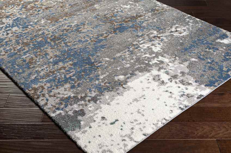 Raar Modern Blue Area Rug