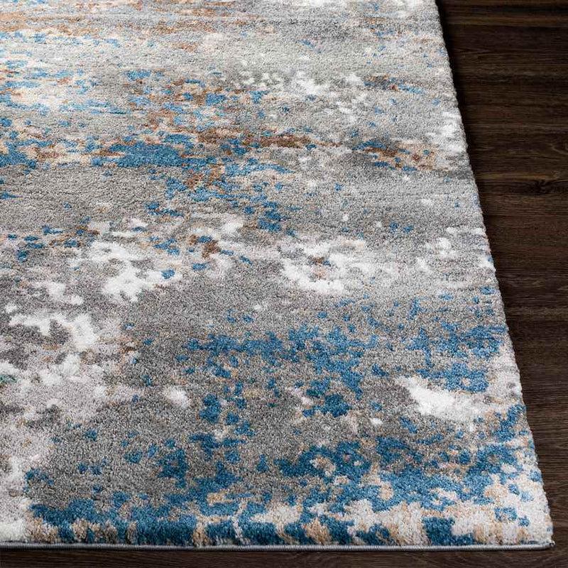 Raar Modern Blue Area Rug