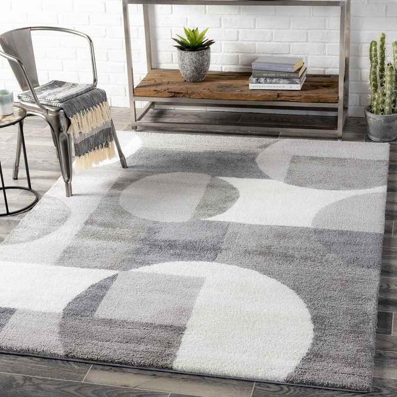 Raath Modern Grey Area Rug