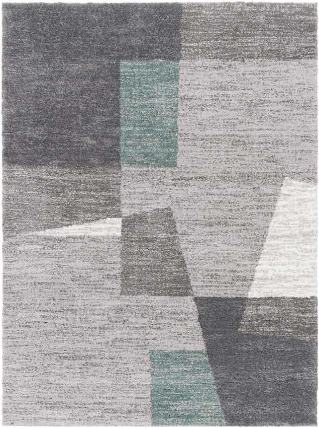 Ransdaal Modern Grey Area Rug