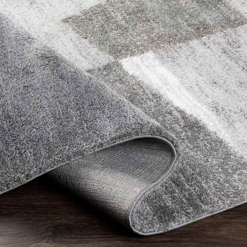 Ransdaal Modern Grey Area Rug