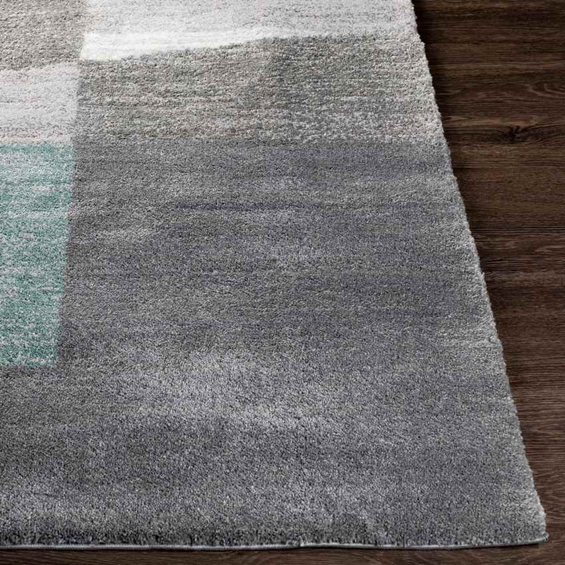 Ransdaal Modern Grey Area Rug