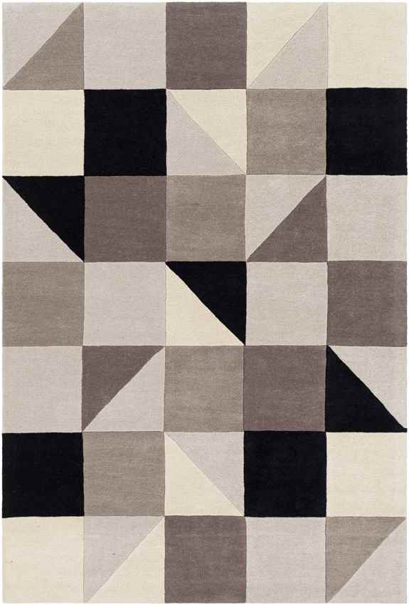 Rothem Modern Brown Area Rug