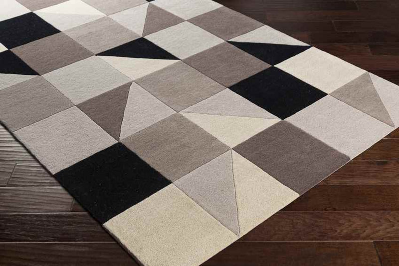 Rothem Modern Brown Area Rug