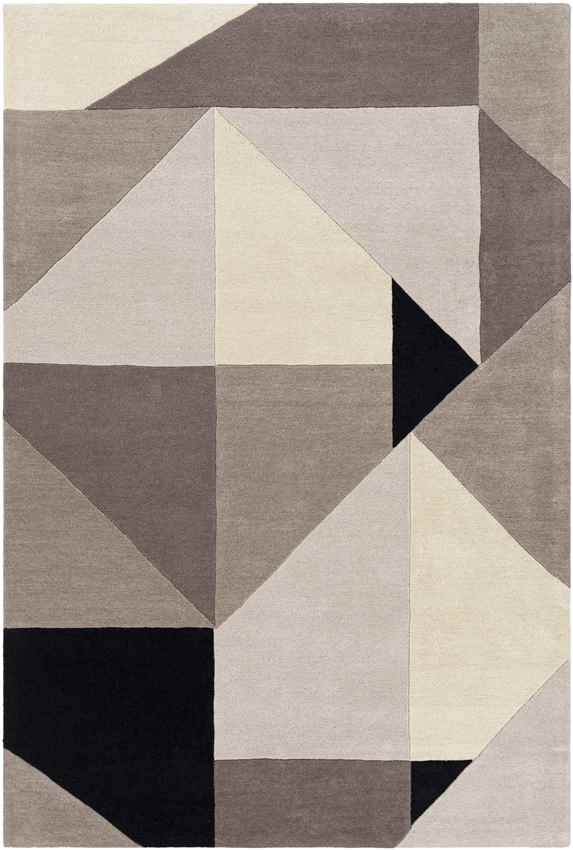 Rott Modern Brown Area Rug