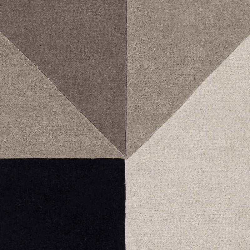 Rott Modern Brown Area Rug