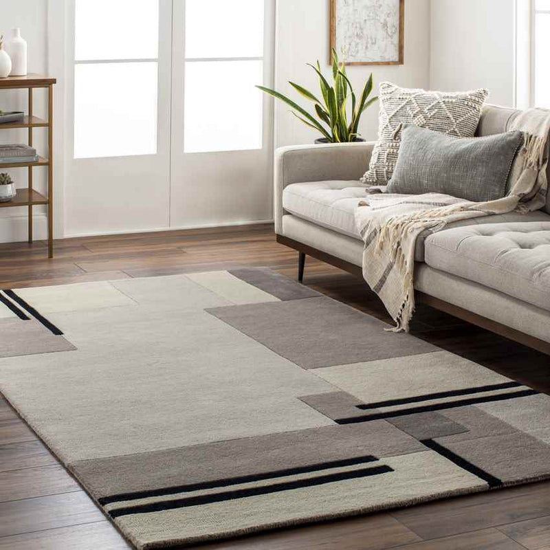 Schadijk Modern Brown Area Rug