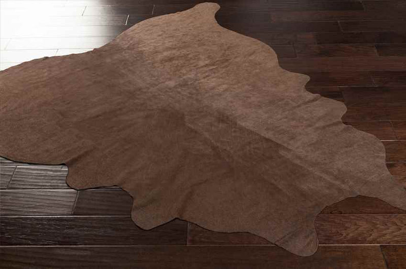 Schafelt Rustic Dark Brown Area Rug