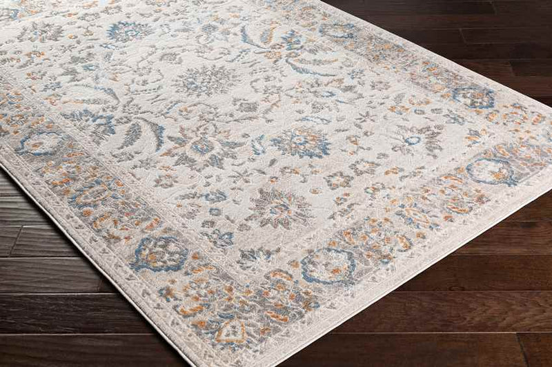 Scharn Traditional Cream Area Rug