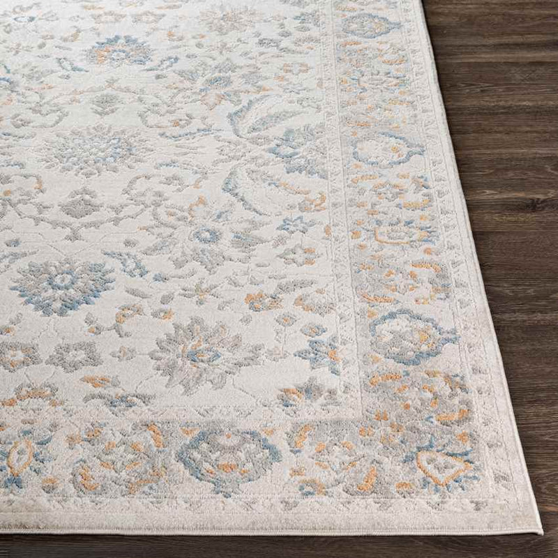 Scharn Traditional Cream Area Rug