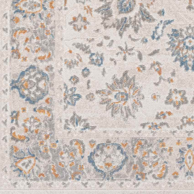 Scharn Traditional Cream Area Rug