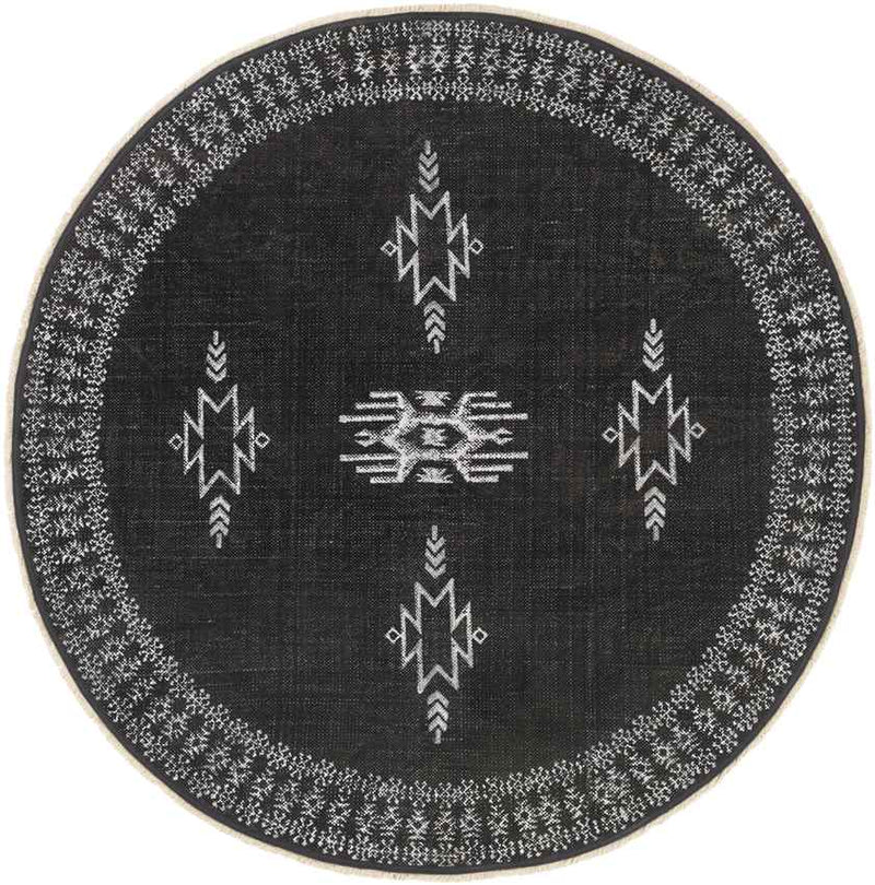 Spiesberg Global Black Area Rug