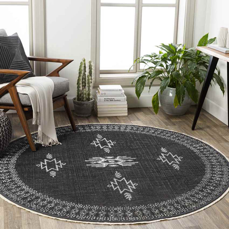 Spiesberg Global Black Area Rug