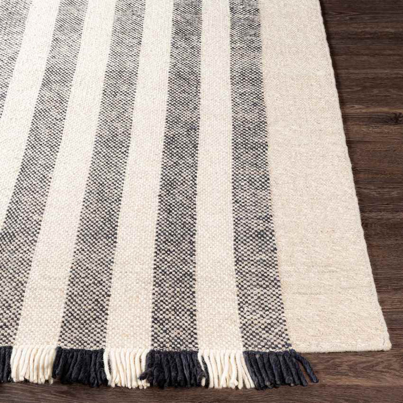 Lavant Modern Black Area Rug