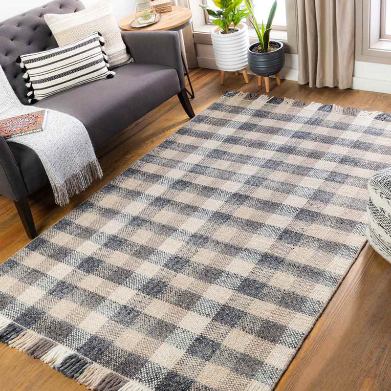 Rattenberg Cottage Charcoal Area Rug