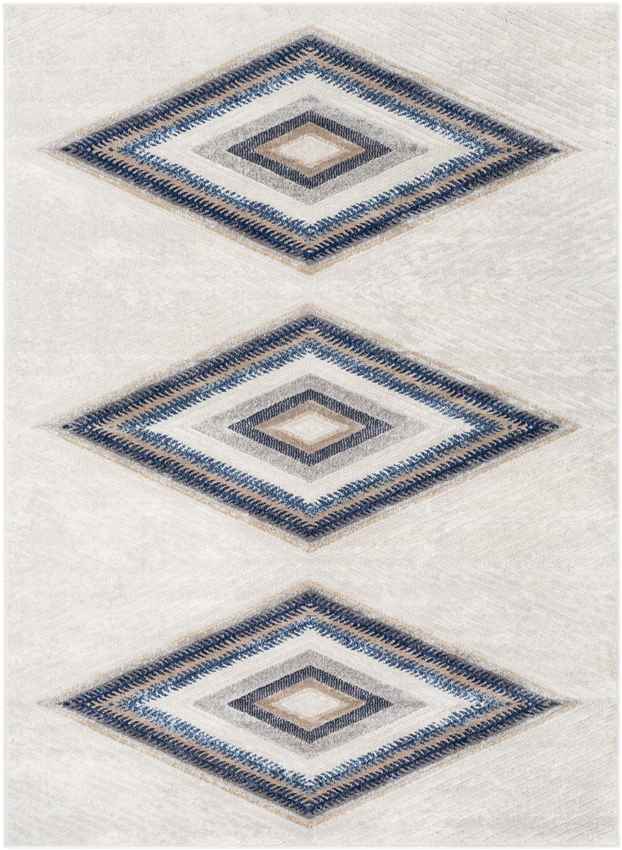 Strubben Modern White Area Rug