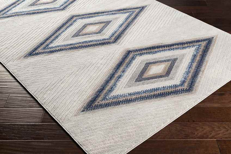 Strubben Modern White Area Rug