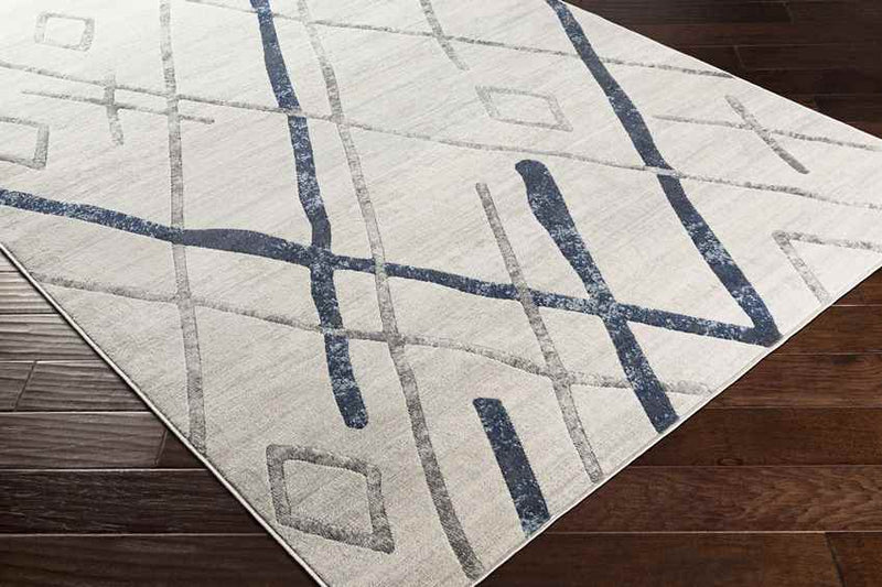 Susteren Modern White Area Rug